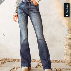 Flying Monkey high rise flare jeans